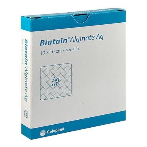 Coloplast Biatain Alginate Ag 10X10 Gümüşlü Yara Örtüsü