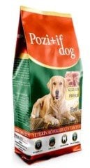 Pozitif Dog Adult/Yetişkin Kuzu Etli/Pirinçli Köpek Maması 15kg