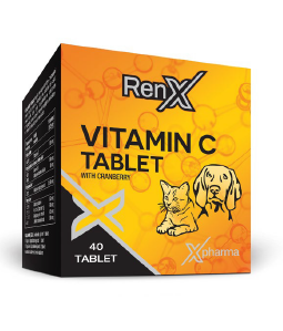 Kedi ve Köpekler için C Vitamini 40 Tablet