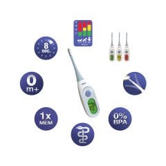 Braun Dijital Derece Ateş Ölçer PRT 2000