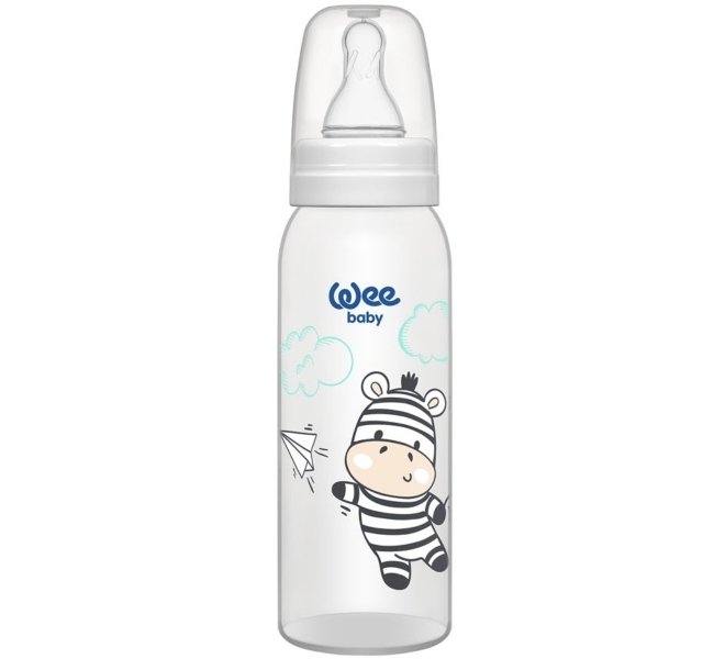 Wee Baby Klasik PP Biberon 250 ml Beyaz