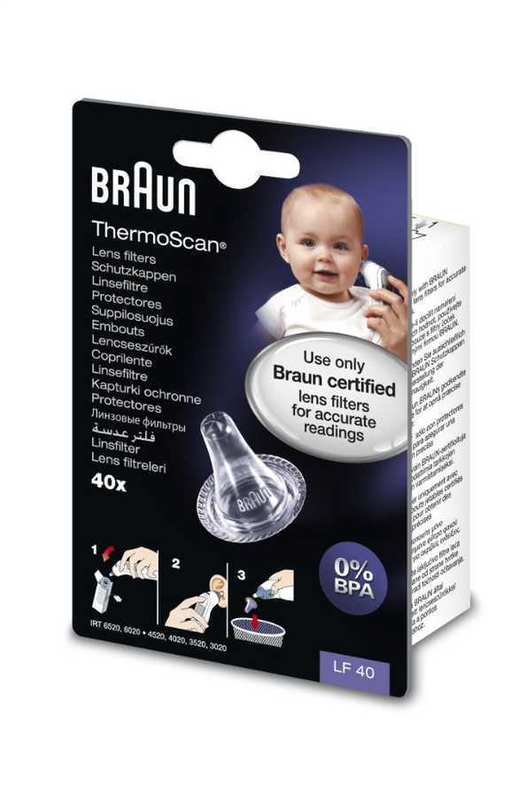 Braun Ateş Ölçer Yedek Filtre LF40